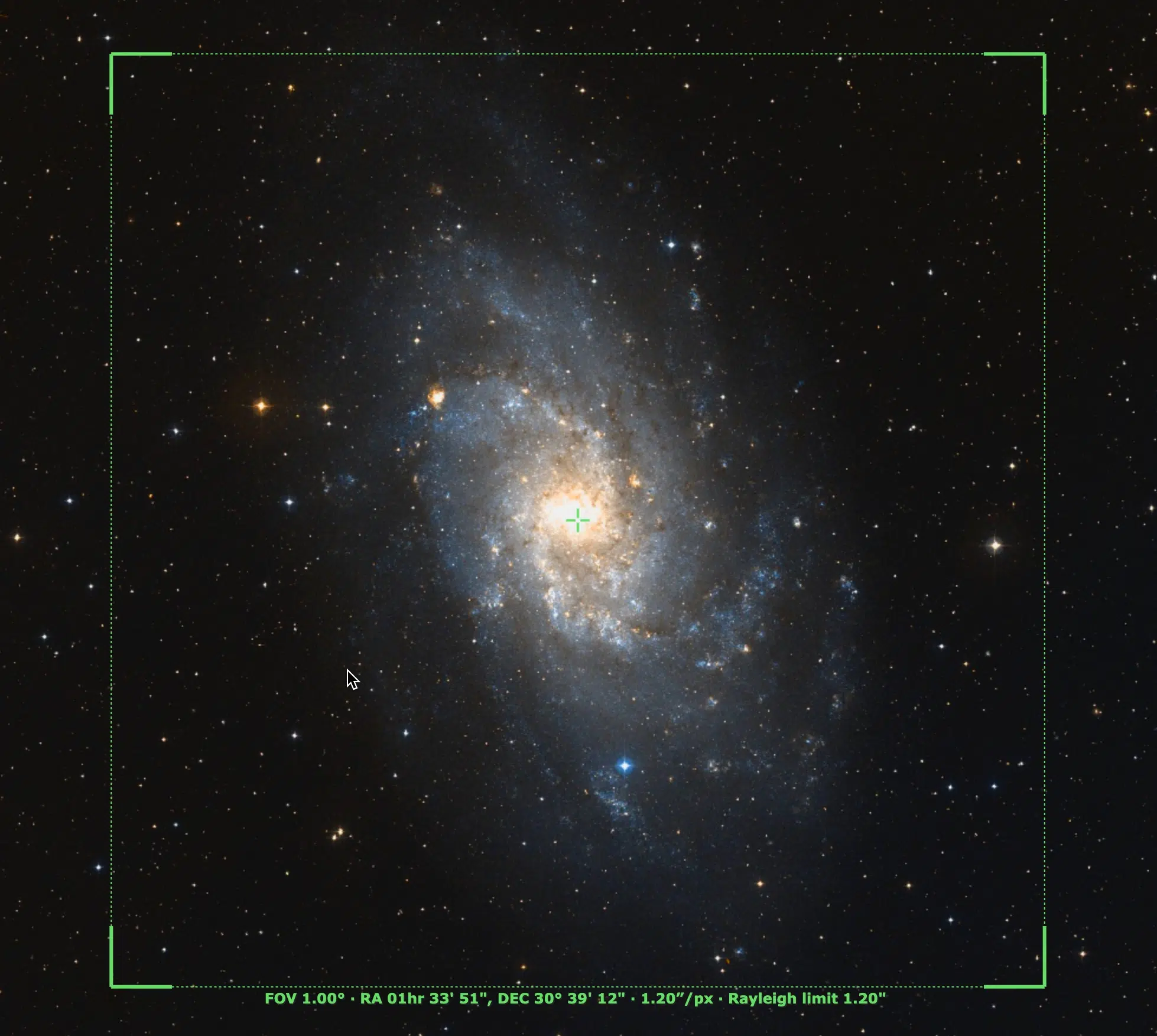 M33 / Triangulum Galaxy on Telescopious.com